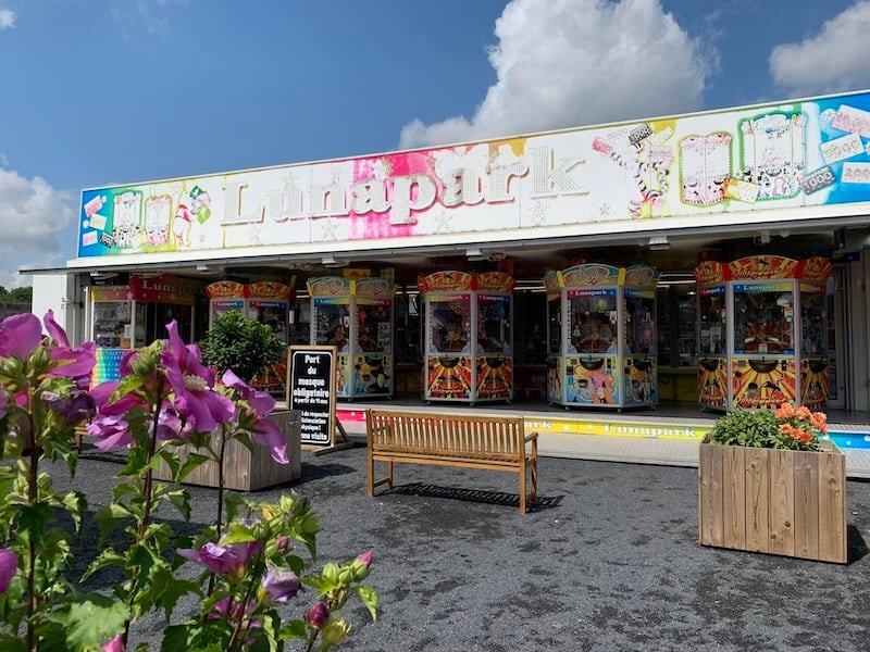 La salle de jeux LunaPark du parc